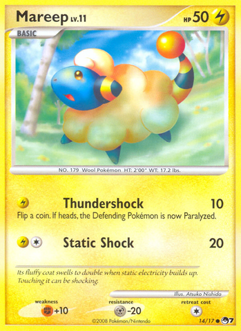 Mareep (14/17) [POP Series 7]