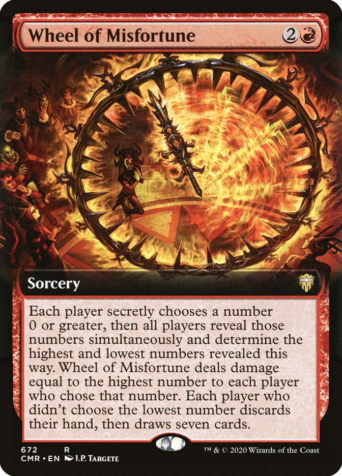 Wheel of Misfortune (Extended) [Commander Legends Extended]