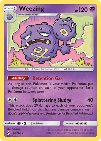 Weezing (74/214) [Sun & Moon: Unbroken Bonds]