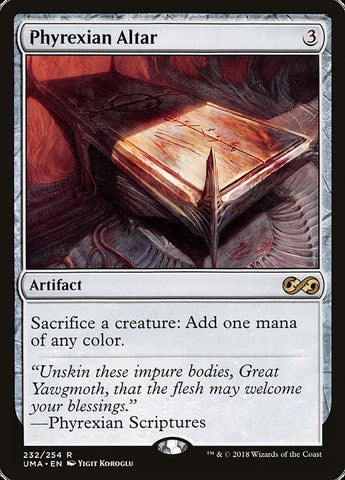 Phyrexian Altar [Ultimate Masters]