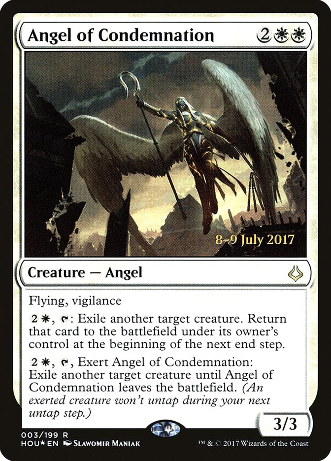 Angel of Condemnation  [Hour of Devastation Prerelease Promos]