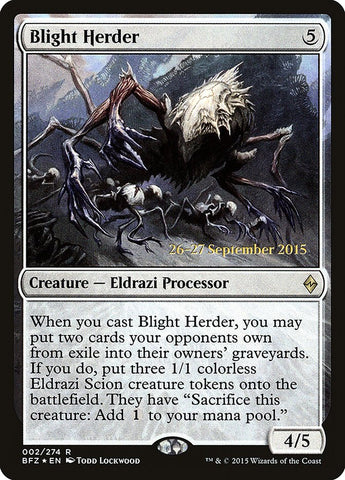 Blight Herder  [Battle for Zendikar Prerelease Promos]