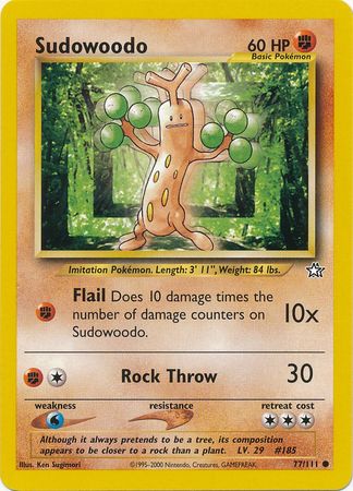 Sudowoodo (77/111) [Neo Genesis Unlimited]