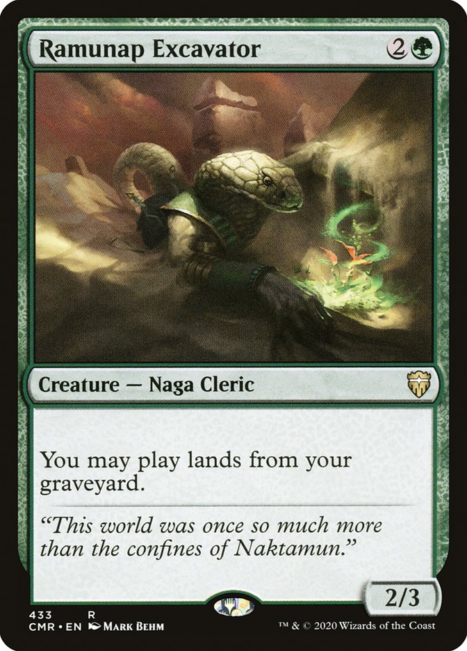 Ramunap Excavator [Commander Legends Commander Deck]