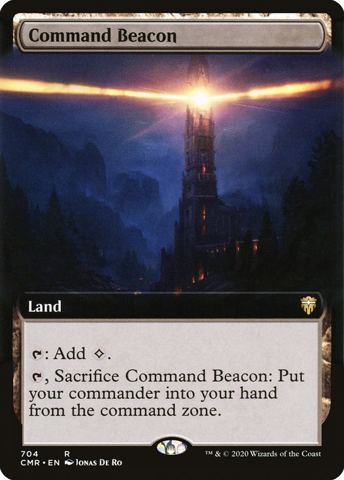 Command Beacon (Extended) [Commander Legends Extended]