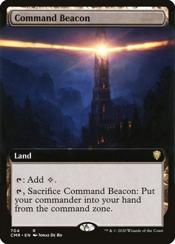 Command Beacon (Extended) [Commander Legends Extended]