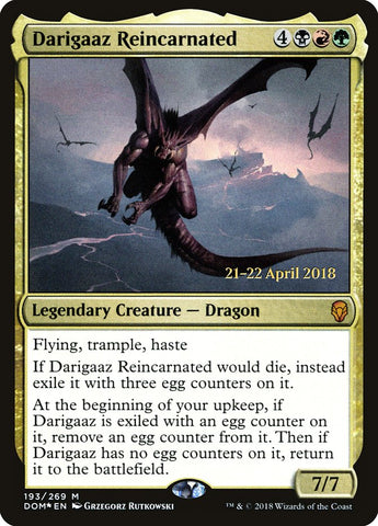 Darigaaz Reincarnated  [Dominaria Prerelease Promos]