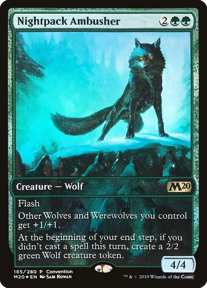 Nightpack Ambusher (Convention) [Core Set 2020 Promos]