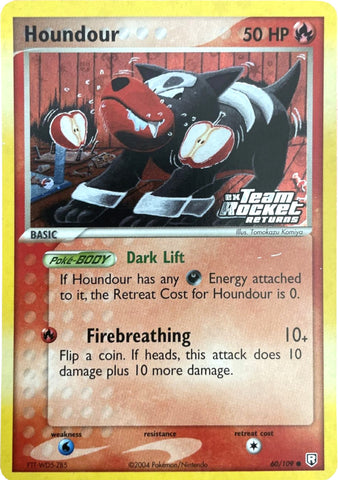 Houndour (60/109) (Stamped) [EX: Team Rocket Returns]