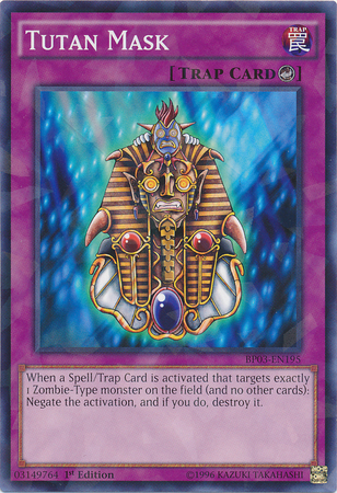 Tutan Mask [BP03-EN195] Shatterfoil Rare