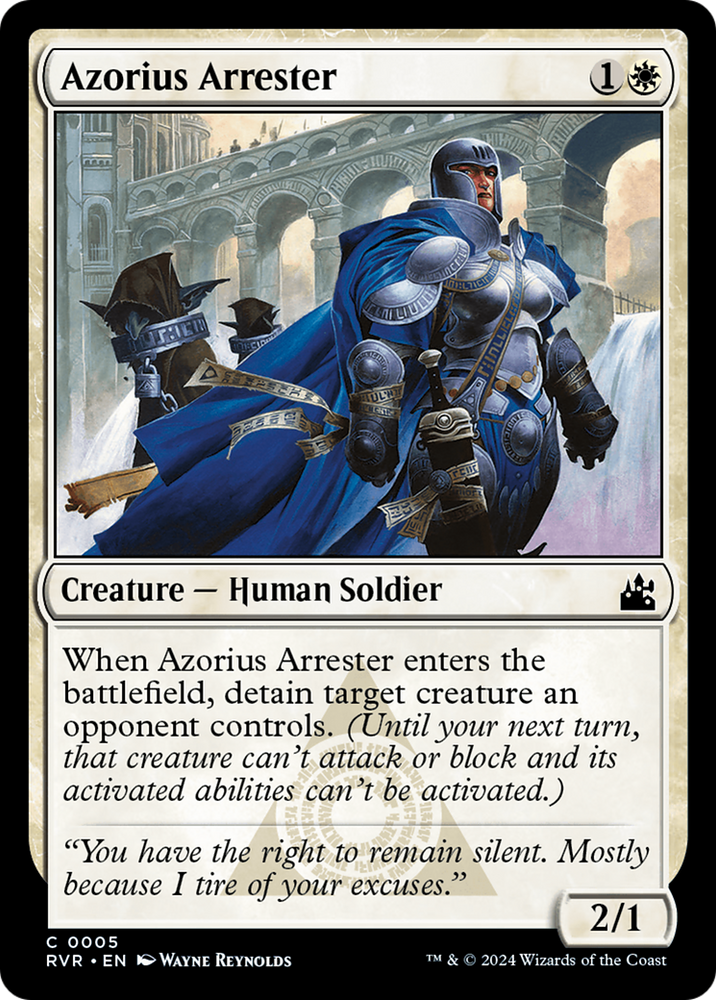 Azorius Arrester [Ravnica Remastered]