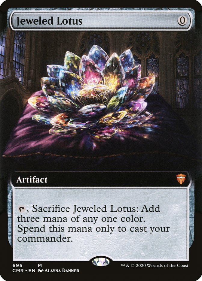 Jeweled Lotus (Extended) [Commander Legends Extended]