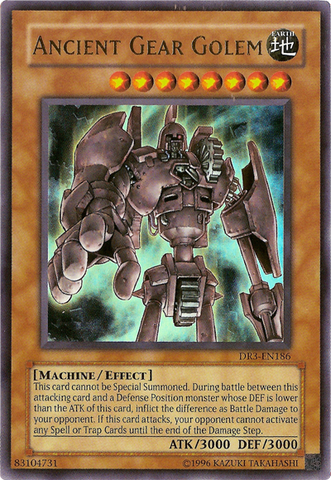 Ancient Gear Golem [DR3-EN186] Ultra Rare