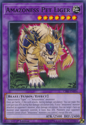 Amazoness Pet Liger [CIBR-EN094] Common