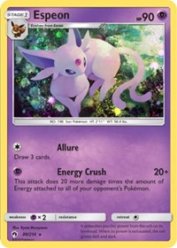 Espeon (89/214) (Cosmos Holo) (Blister Exclusive) [Sun & Moon: Lost Thunder]