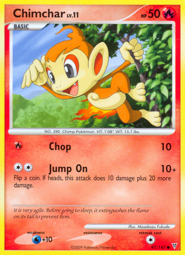 Chimchar (97/147) [Platinum: Supreme Victors]