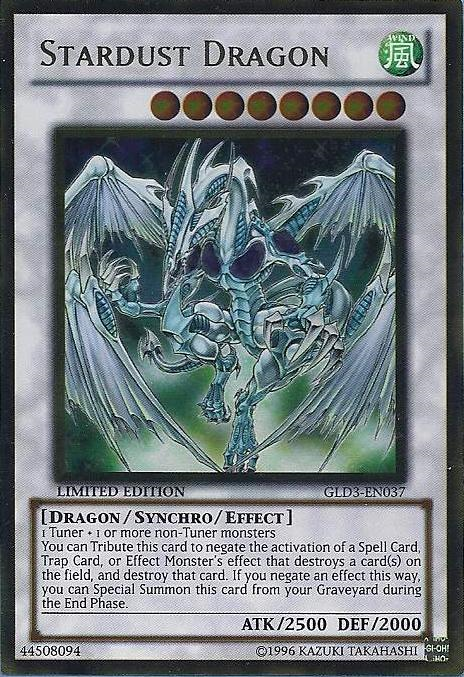 Stardust Dragon [GLD3-EN037] Gold Rare