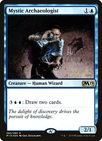 Mystic Archaeologist  [Core Set 2019 Prerelease Promos]