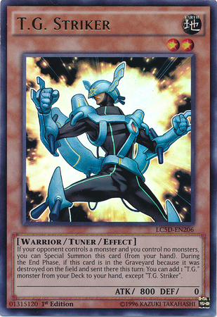 T.G. Striker [LC5D-EN206] Ultra Rare