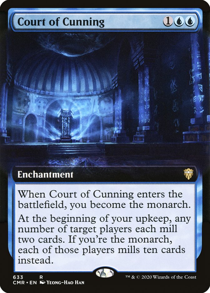 Court of Cunning (Extended) [Commander Legends Extended]