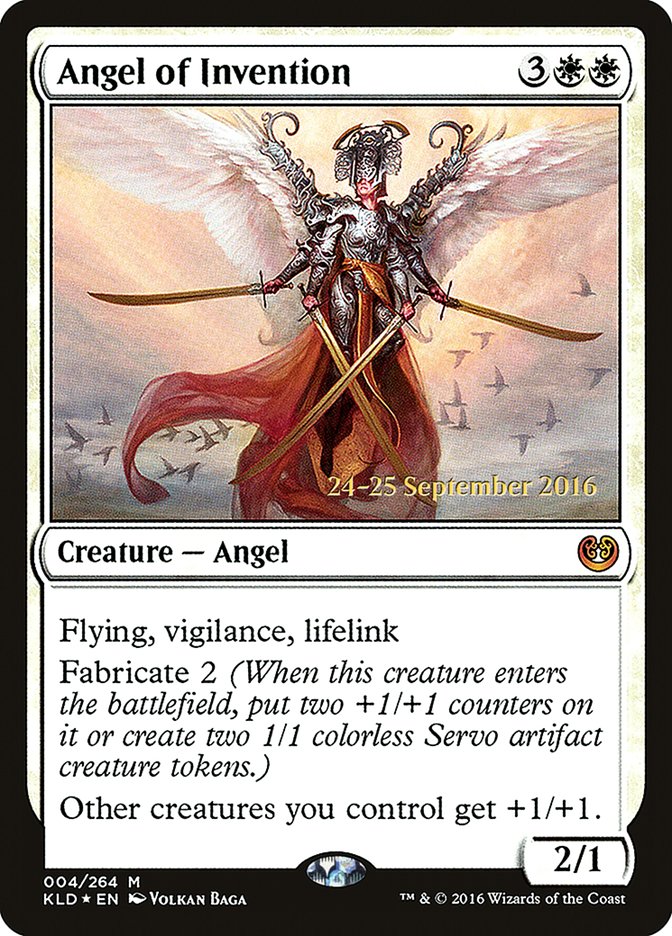 Angel of Invention  [Kaladesh Prerelease Promos]