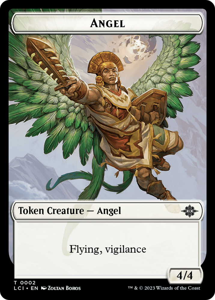 Map // Angel Double-Sided Token [The Lost Caverns of Ixalan Tokens]
