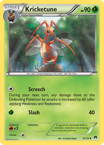 Kricketune (6/122) [XY: BREAKpoint]