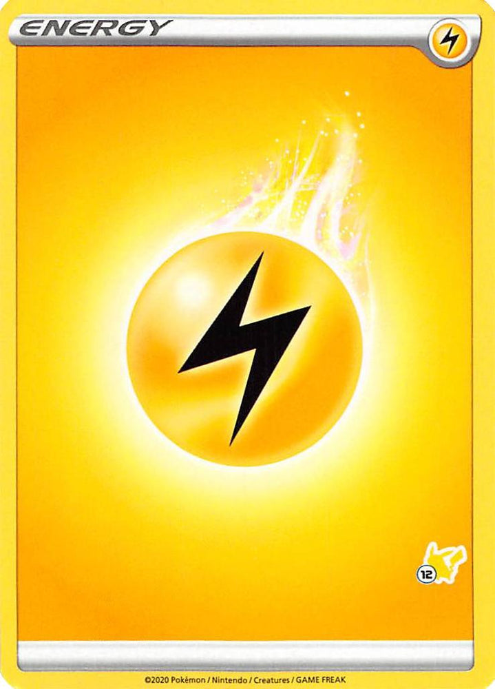 Lightning Energy (Pikachu Stamp #12) [Battle Academy 2022]