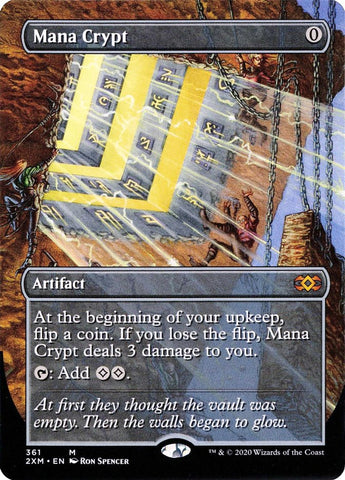 Mana Crypt (Toppers) [Double Masters Extended Art]
