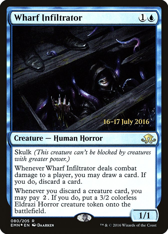 Wharf Infiltrator  [Eldritch Moon Prerelease Promos]