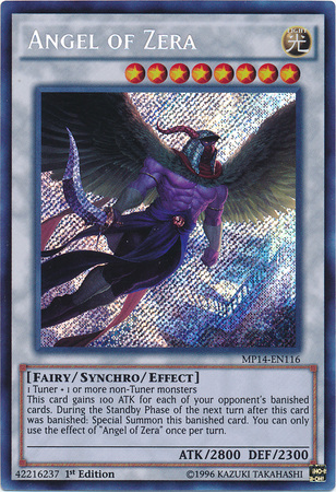 Angel of Zera [MP14-EN116] Secret Rare