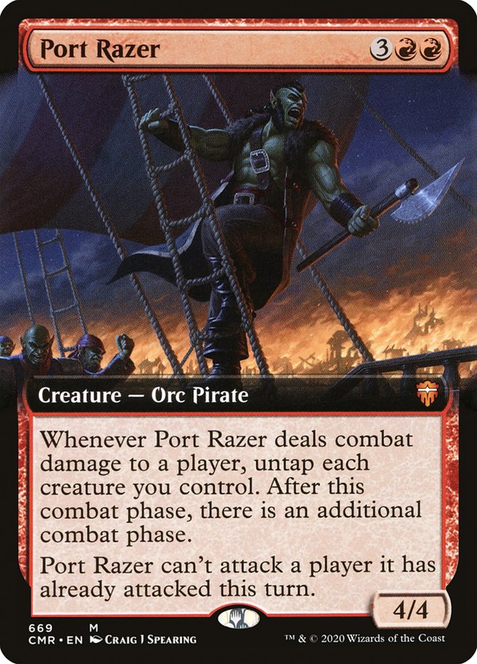Port Razer (Extended) [Commander Legends Extended]