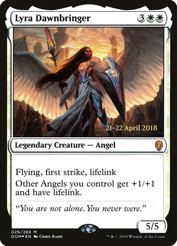 Lyra Dawnbringer  [Dominaria Prerelease Promos]