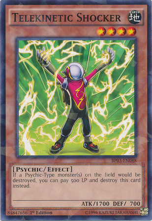 Telekinetic Shocker [BP03-EN048] Shatterfoil Rare