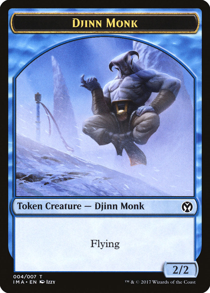 Djinn Monk [Iconic Masters Tokens]