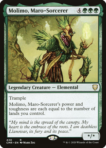 Molimo, Maro-Sorcerer [Commander Legends Commander Deck]