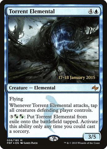 Torrent Elemental  [Fate Reforged Prerelease Promos]