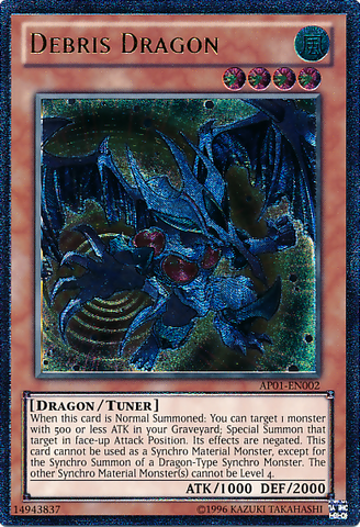 Debris Dragon [AP01-EN002] Ultimate Rare