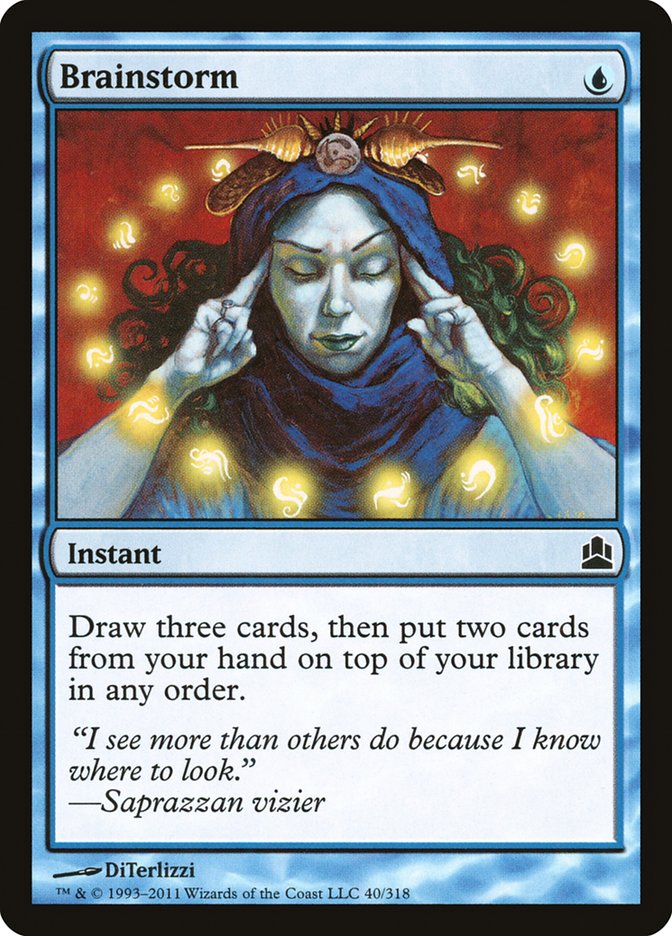 Brainstorm [Commander 2011]