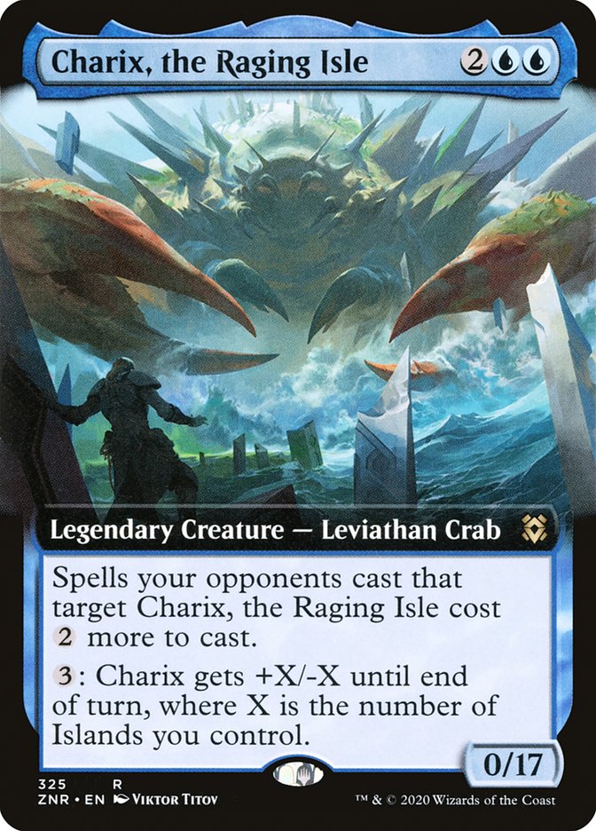 Charix, the Raging Isle (Extended) [Zendikar Rising Extended Art]