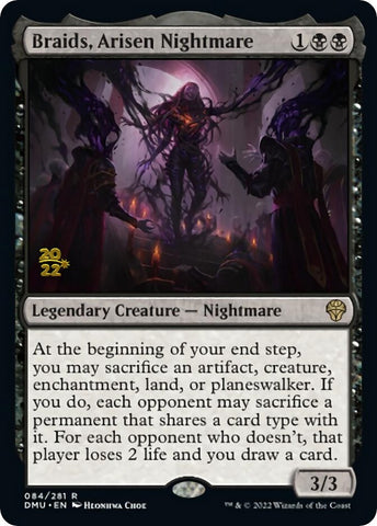 Braids, Arisen Nightmare [Dominaria United Prerelease Promos]