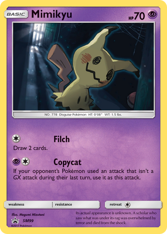 Mimikyu (SM99) [Sun & Moon: Black Star Promos]