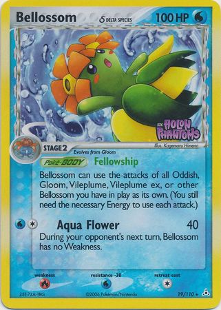 Bellossom (19/110) (Delta Species) (Stamped) [EX: Holon Phantoms]