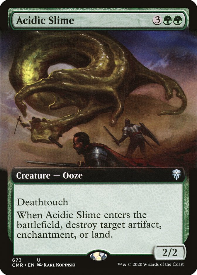 Acidic Slime (Extended) [Commander Legends Extended]