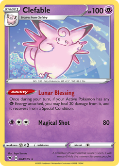 Clefable (064/185) [Sword & Shield: Vivid Voltage]