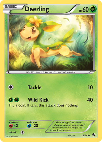 Deerling (15/98) [Black & White: Emerging Powers]