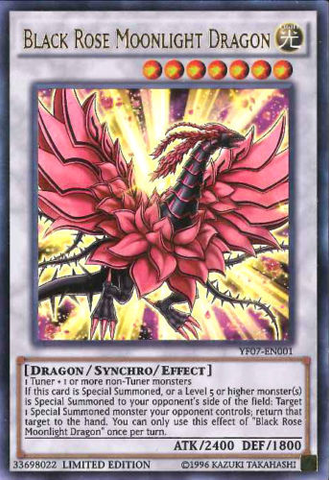 Black Rose Moonlight Dragon [YF07-EN001] Ultra Rare