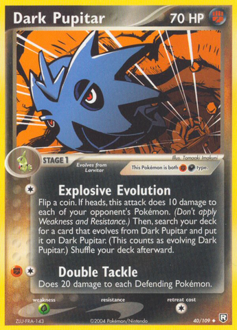 Dark Pupitar (40/109) [EX: Team Rocket Returns]