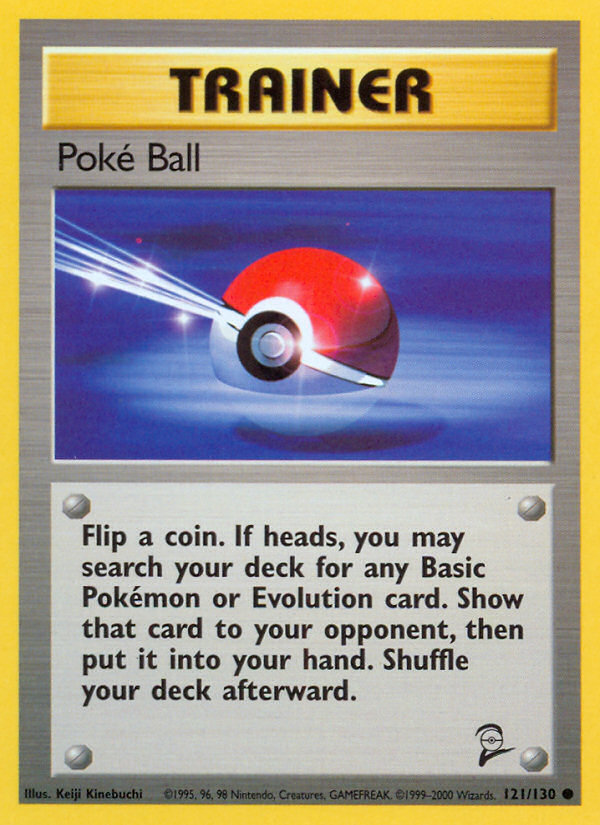 Poke Ball (121/130) [Base Set 2]