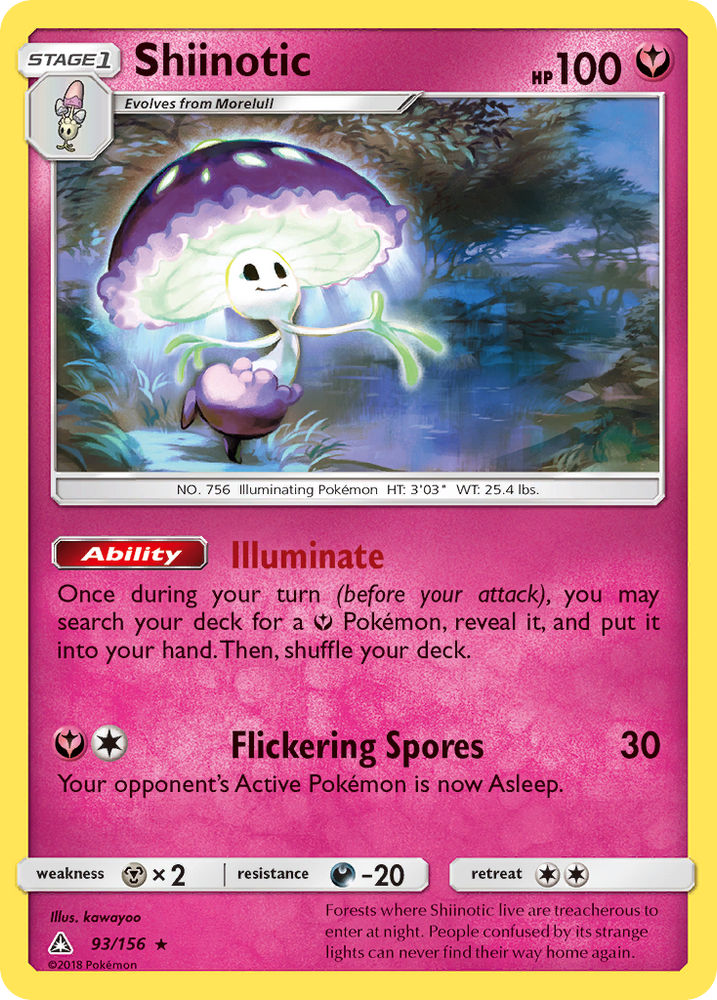 Shiinotic (93/156) [Sun & Moon: Ultra Prism]